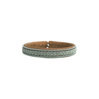 REN handcrafted bracelet with pure pewter braid and minimalist Nordic design from Julevu.
