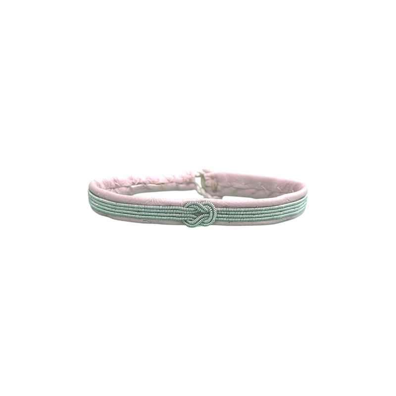 TOGETHER handcrafted bracelet with pewter braid and timeless Nordic design from Julevu.